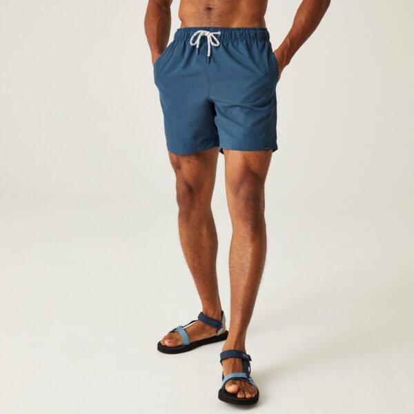 Men Swim Short Moonlight Denim
