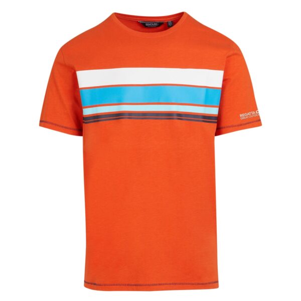 Men T-Shirt Rusty Orange
