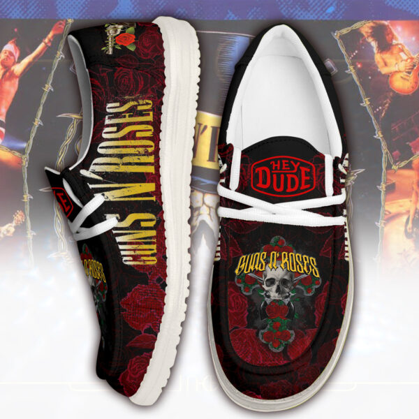 Tubopro Guns N Roses Hey Dude Shoes For Men And Women