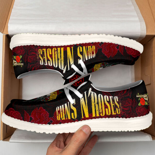 Tubopro Guns N Roses Hey Dude Shoes For Men And Women - Image 2