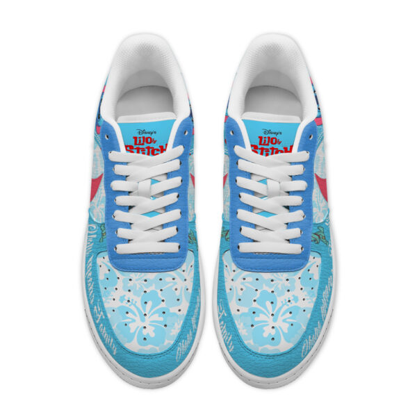Tubopro Lilo And Stitch Air Low-Top Sneakers Shoes For Men And Women - Image 2