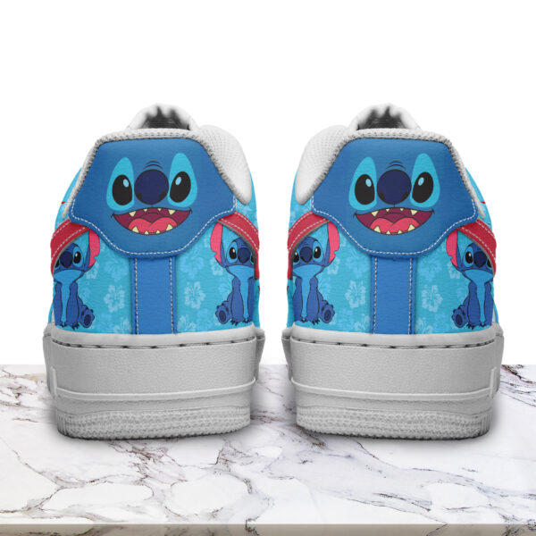 Tubopro Lilo And Stitch Air Low-Top Sneakers Shoes For Men And Women - Image 3