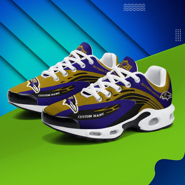 Tubopro Baltimore Ravens TN Shoes Sneakers For Men And Women - Image 2