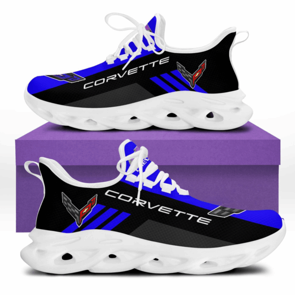 Tubopro Chevrolet Corvette Max Soul Shoes Sneakers For Men And Women - Image 2