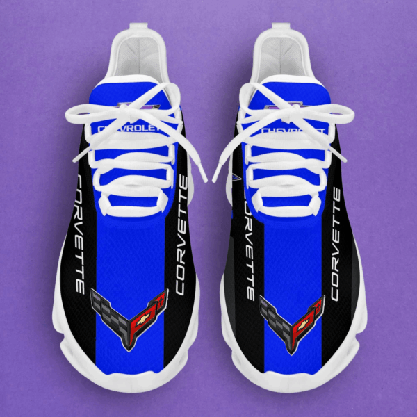 Tubopro Chevrolet Corvette Max Soul Shoes Sneakers For Men And Women - Image 3