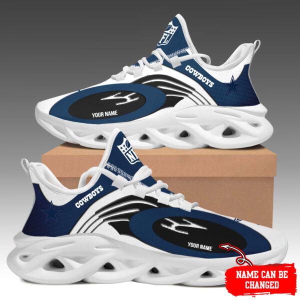 Tubopro Dallas Cowboys Max Soul Shoes Sneakers For Men And Women - Image 2