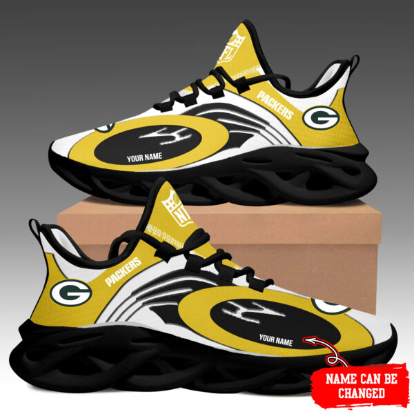 Tubopro Green Bay Packers Max Soul Shoes Sneakers For Men And Women - Image 2