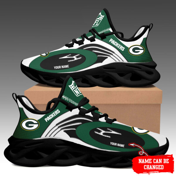 Tubopro Green Bay Packers Max Soul Shoes Sneakers For Men And Women - Image 2