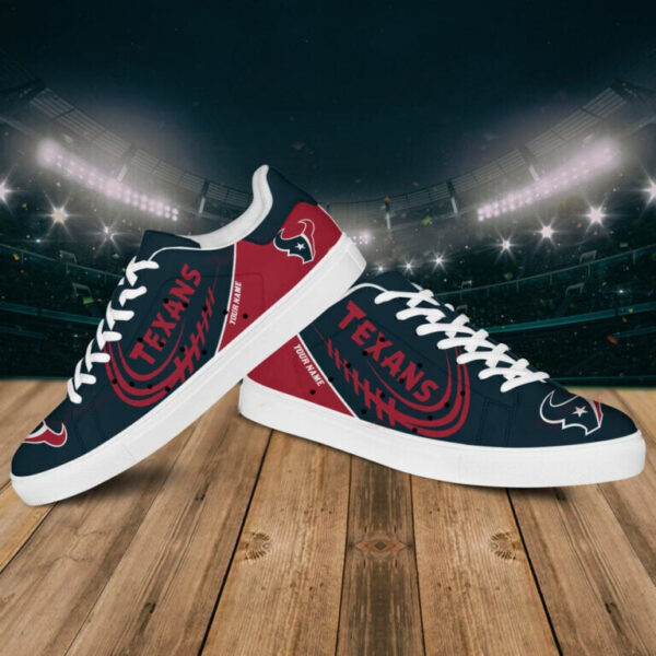 Tubopro Houston Texans Skate Stan Shoes Sneakes For Men And Women - Image 2
