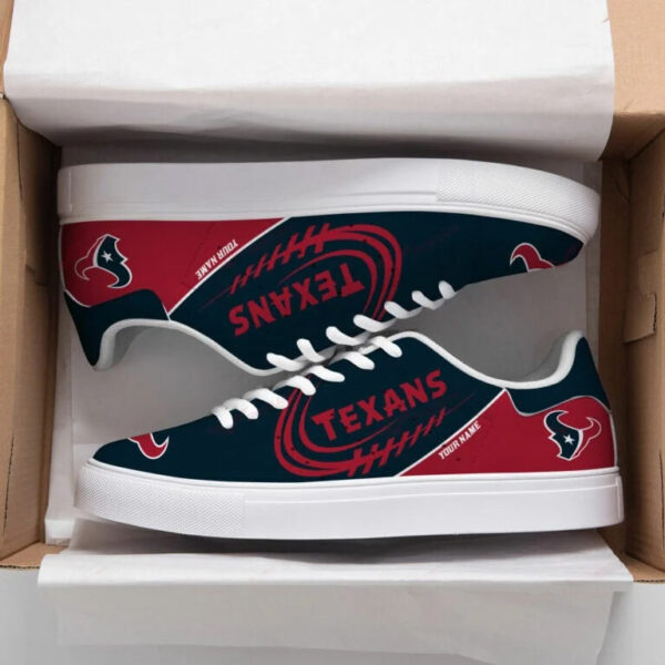 Tubopro Houston Texans Skate Stan Shoes Sneakes For Men And Women