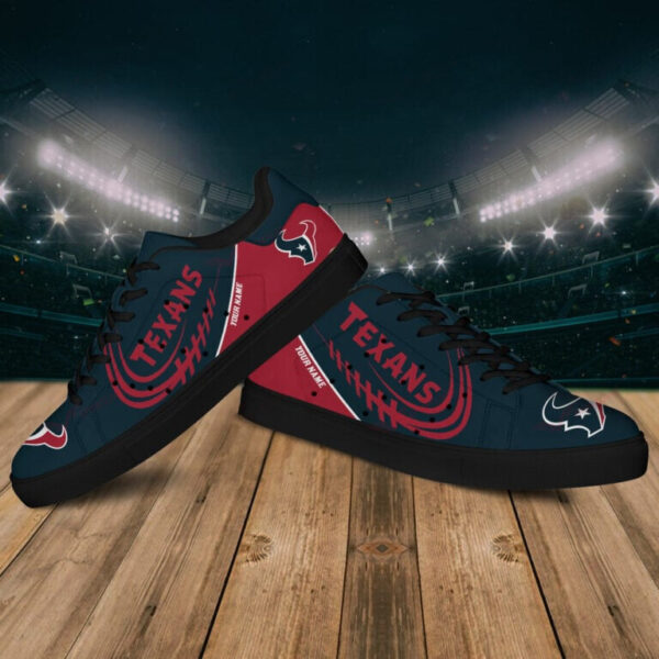 Tubopro Houston Texans Skate Stan Shoes Sneakes For Men And Women - Image 4