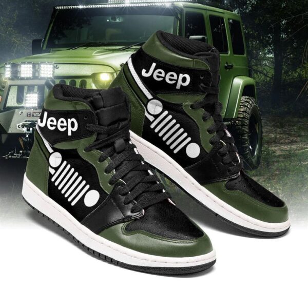Tubopro Jeep AJ1 High Sneakers Shoes For Men And Women