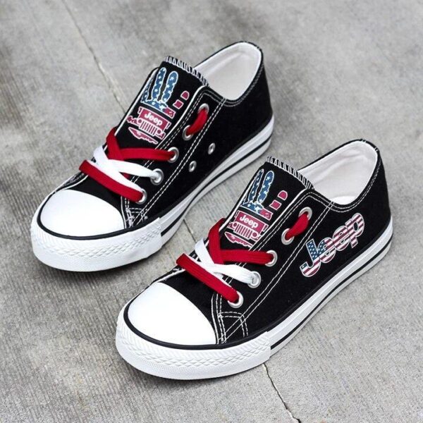 Tubopro Jeep Low Top Canvas Sneakers Shoes For Men And Women