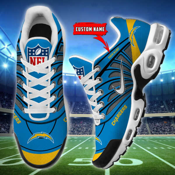 Tubopro Los Angeles Chargers TN Shoes Sneakers For Men And Women - Image 2
