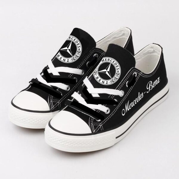 Tubopro Mercedes Low Top Canvas Sneakers Shoes For Men And Women