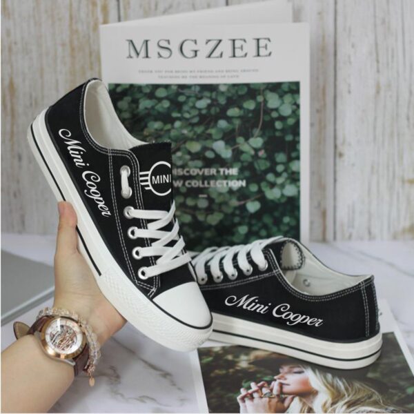 Tubopro Mini cooper Low Top Canvas Sneakers Shoes For Men And Women - Image 2