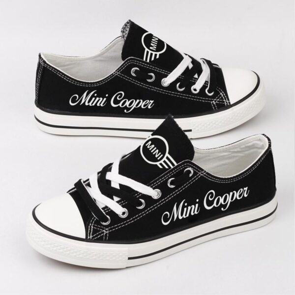 Tubopro Mini cooper Low Top Canvas Sneakers Shoes For Men And Women - Image 3