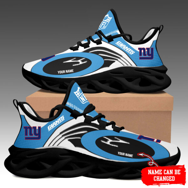 Tubopro New York Giants Max Soul Shoes Sneakers For Men And Women - Image 2