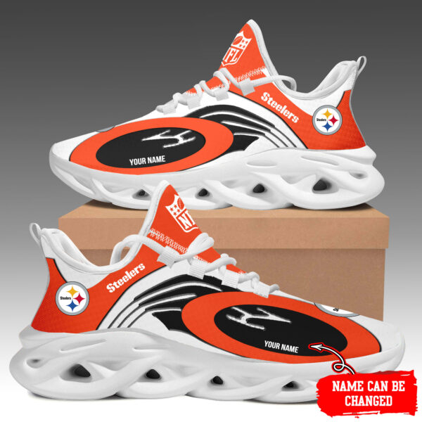 Tubopro Pittsburgh Steelers Max Soul Shoes Sneakers For Men And Women