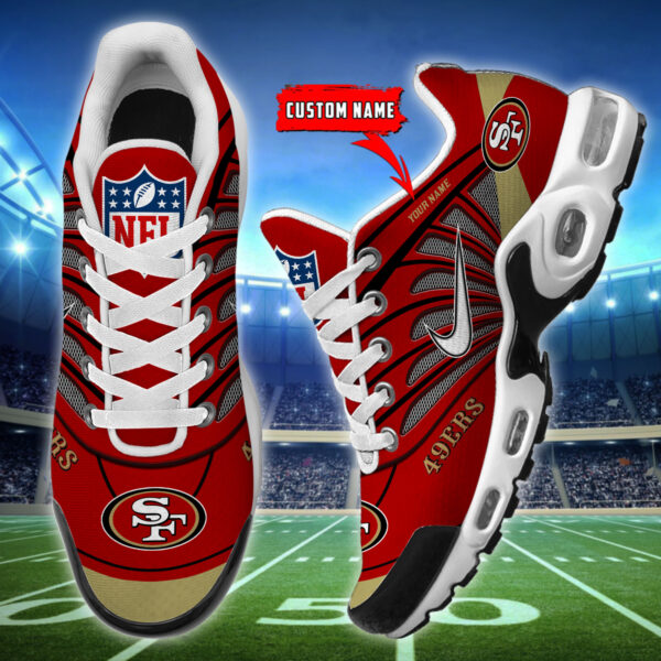 Tubopro San Francisco 49ers TN Shoes Sneakers For Men And Women - Image 2
