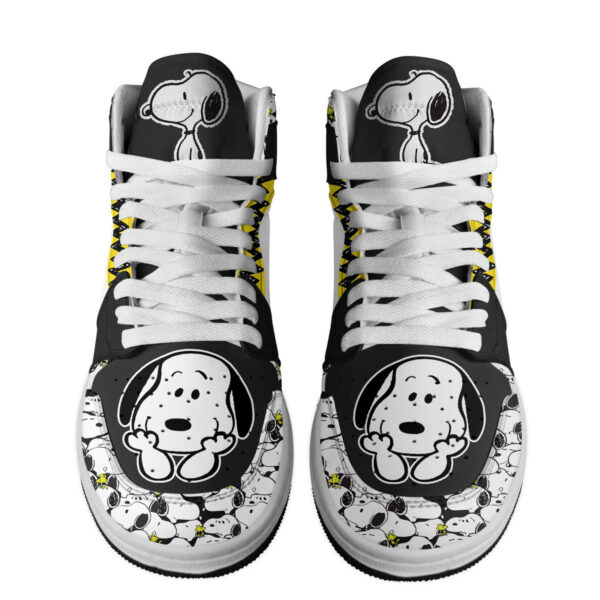 Tubopro Snoopy AJ1 High Sneakers Shoes For Men And Women - Image 2