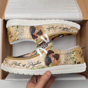 Tubopro Pride and Prejudice Personalized Hey Dude Shoes For Men And Women