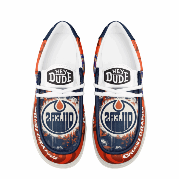 Tubopro Edmonton Oilers Hey Dude Shoes For Men And Women - Image 2