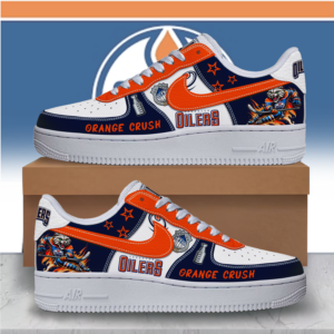Tubopro Edmonton Oilers Air Low-Top Sneakers Shoes For Men And Women