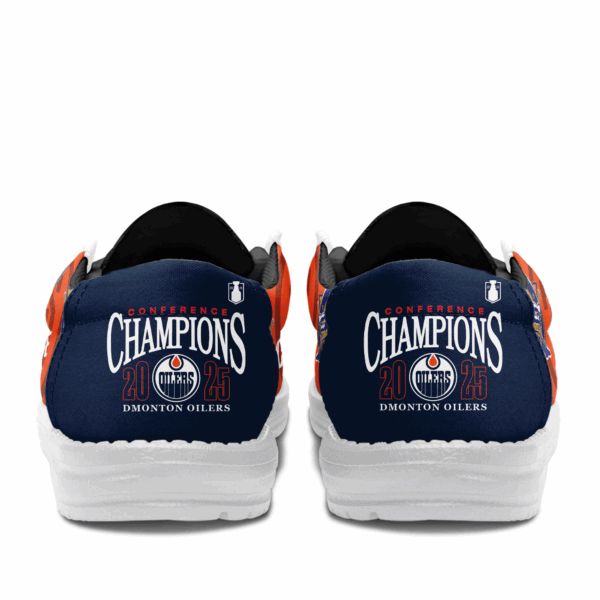 Tubopro Edmonton Oilers Hey Dude Shoes For Men And Women - Image 3