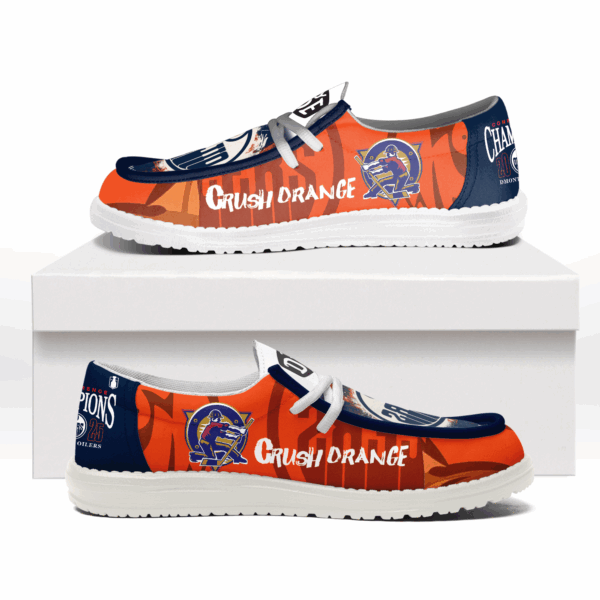 Tubopro Edmonton Oilers Hey Dude Shoes For Men And Women - Image 4