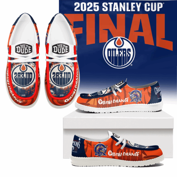Tubopro Edmonton Oilers Hey Dude Shoes For Men And Women