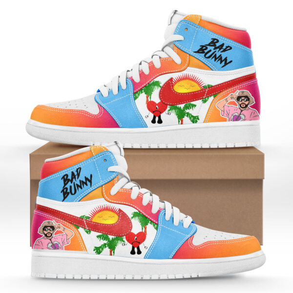 Tubopro Bad Bunny AJ1 High Sneakers Shoes For Men And Women