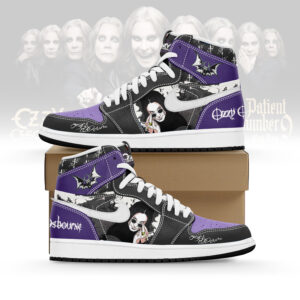Tubopro Ozzy Osbourne AJ1 High Sneakers Shoes For Men And Women
