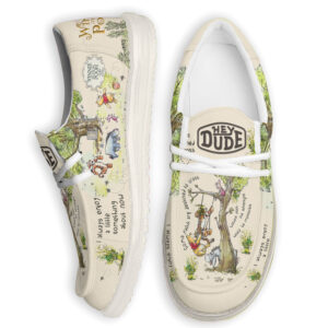 Tubopro Winnie The Pooh Hey Dude Shoes For Men And Women