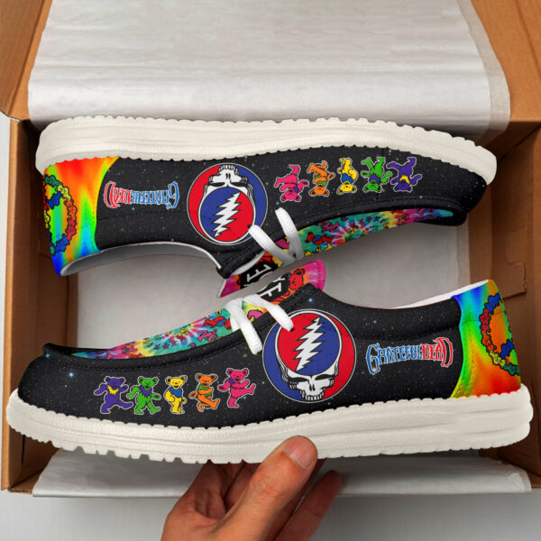 Tubopro Grateful Dead Hey Dude Shoes For Men And Women - Image 2