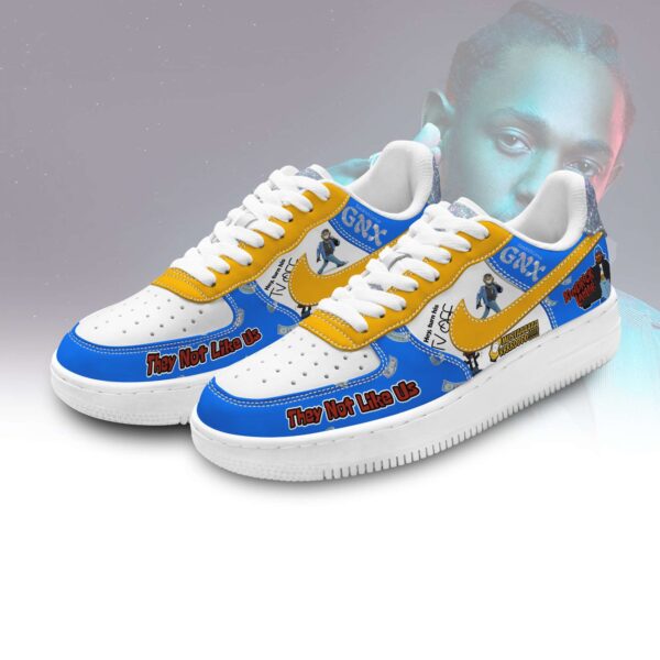 Tubopro Kendrick Lammar Air Low-Top Sneakers Shoes For Men And Women - Image 3