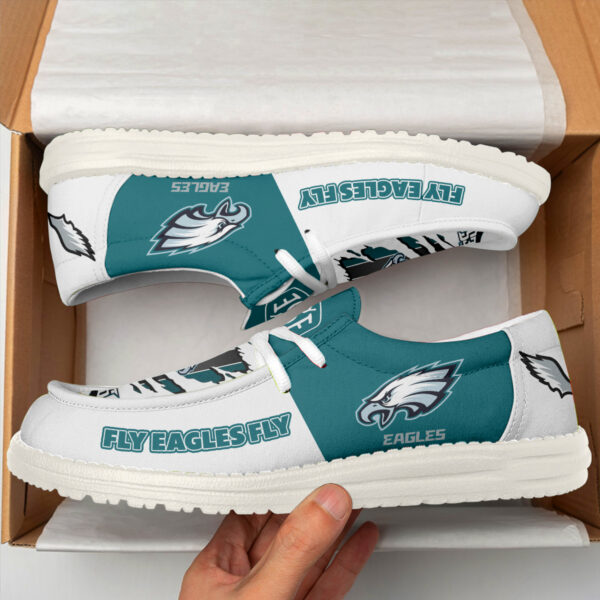 Tubopro Philadelphia Eagles Hey Dude Shoes For Men And Women - Image 2