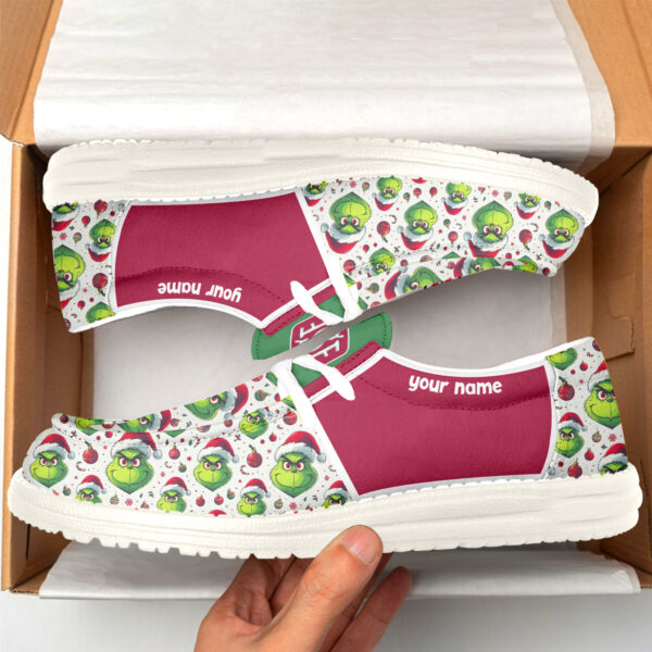 Tubopro The Grinch Personalized Hey Dude Shoes For Men - Image 2