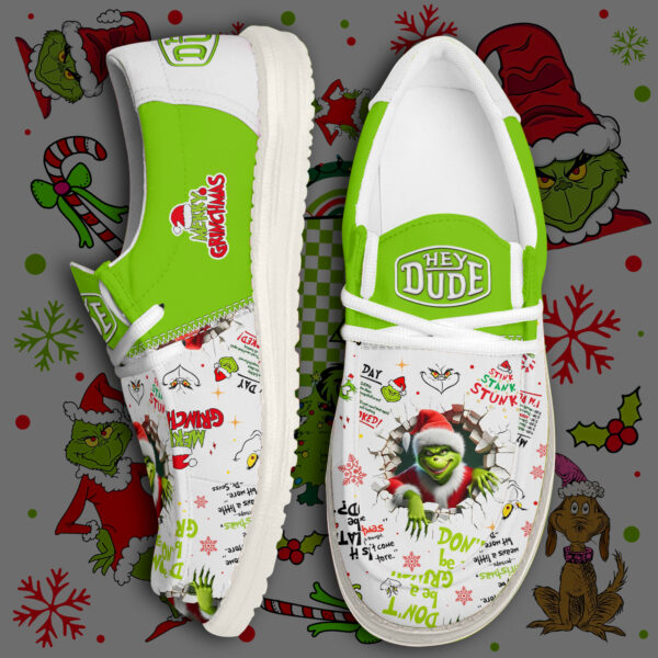 Tubopro The Grinch Personalized Hey Dude Shoes For Men