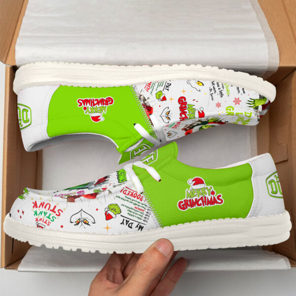 Tubopro The Grinch Personalized Hey Dude Shoes For Men - Image 2