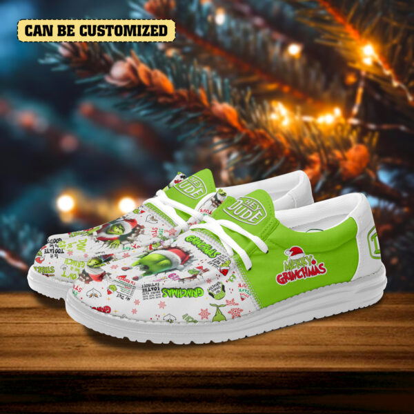 Tubopro The Grinch Personalized Hey Dude Shoes For Men - Image 4