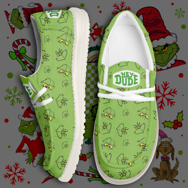 Tubopro The Grinch Personalized Hey Dude Shoes For Men