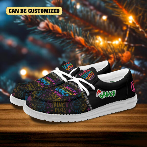 Tubopro The Grinch Personalized Hey Dude Shoes For Men - Image 3