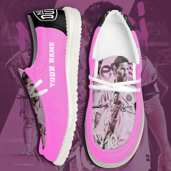 Tubopro Lionel Messi Personalized Hey Dude Shoes For Men
