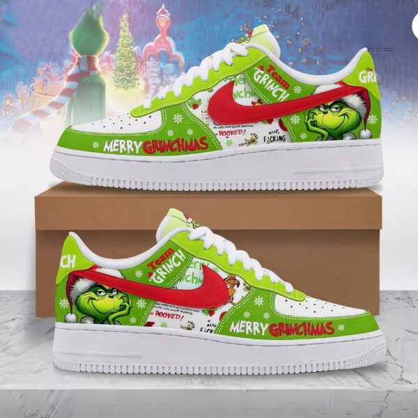 Tubopro The Grinch Air Low-Top Sneakers Shoes For Men And Women
