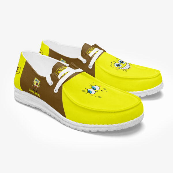 Tubopro SpongeBob Personalized Hey Dude Shoes For Men And Women
