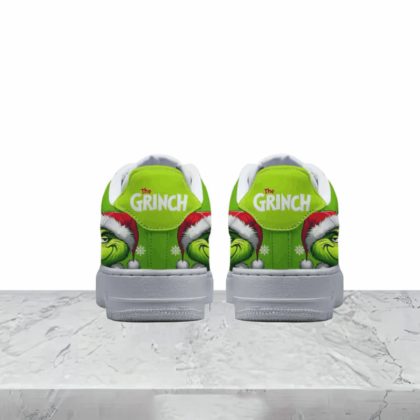 Tubopro The Grinch Air Low-Top Sneakers Shoes For Men And Women - Image 3
