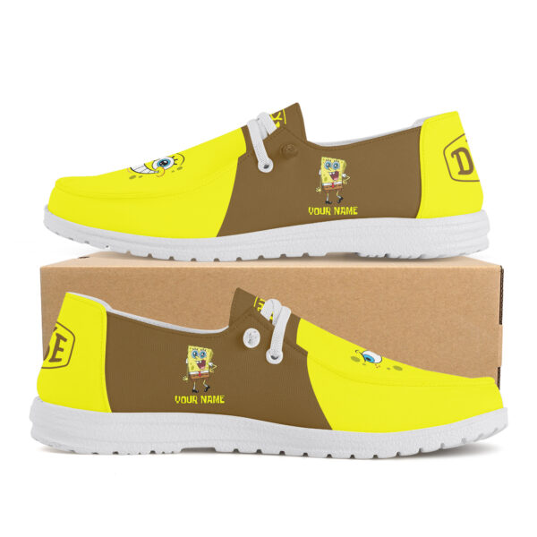 Tubopro SpongeBob Personalized Hey Dude Shoes For Men And Women - Image 5