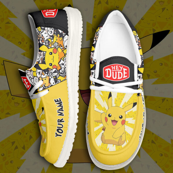 Tubopro Pokemon Personalized Hey Dude Shoes For Men And Women