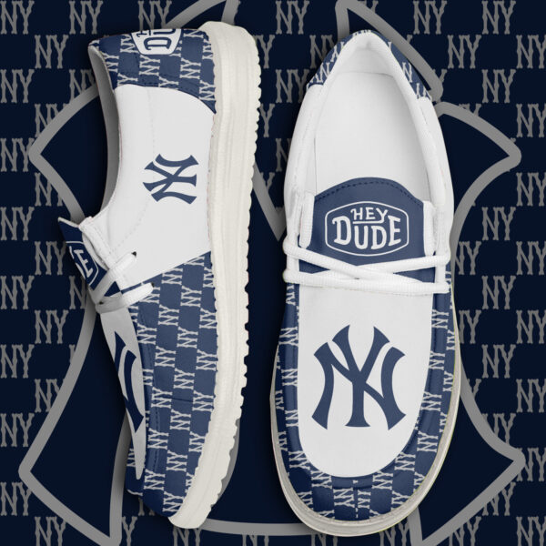 Tubopro New York Yankees Personalized Hey Dude Shoes For Men And Women
